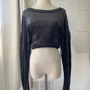 NWT Free People Velvet Top